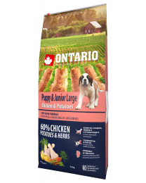 Ontario Puppy & Junior Large Chicken & Potatoes